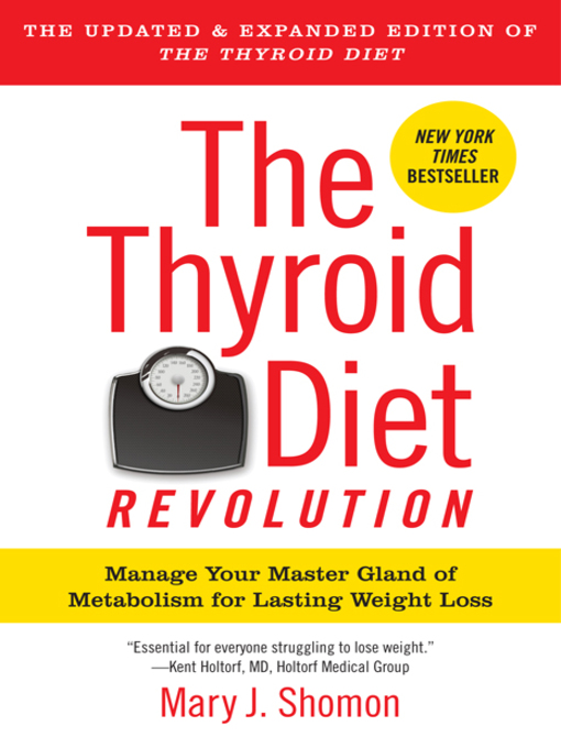 Title details for The Thyroid Diet Revolution by Mary J. Shomon - Wait list